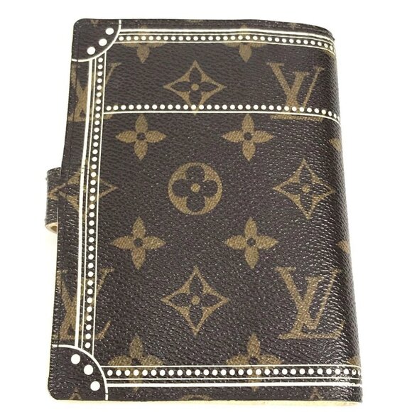 LOUIS VUITTON Monogram AgendaPM Malvoir System stationery Notebook cover - Picture 2 of 16